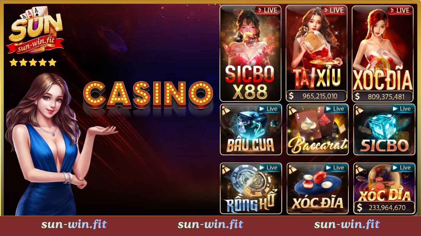 Giới thiệu về sòng bài trực tuyến Sunwin Giới thiệu về sòng bài trực tuyến Sunwin