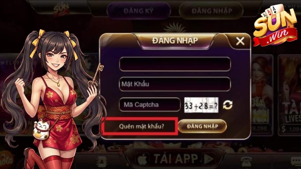 Nguyên nhân người chơi quên mật khẩu Sunwin